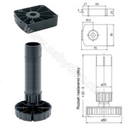 Rekt.noha PVC-R5-BIG