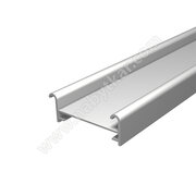 Spodná koľaj GAMA 2 -8930,  hliník /Laguna