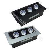 Stolová vyklápacia 3- zásuvka 225x110 mm