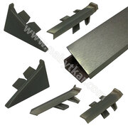 Lišta tesn.na PD WAP 112, 31x18 trojuhol.dl-4,2m inox