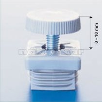 Regulátor plastový 30x30 h- 1.5, sivý / Zobal