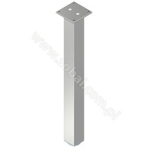 Stol.noha 45x45 s reguláciov, hliník