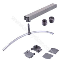 Šatníkový vešiak BC21, hliník