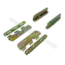 Postelné kovanie hreb. komplet (4+4) SISO,žlté chromátovanie