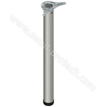 Stol.noha 60/710mm, inox /Swell