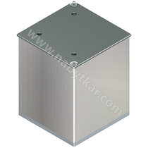 Nábytk.noha 080x080, chróm