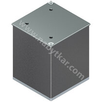 Nábytk.noha 080x080, inox