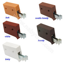 Záves na montážnu lištu