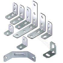 Uholník kovový jednoradové dierovanie, zinok