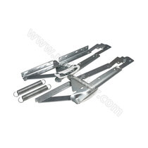 Postel. výklop.kov. čelné na 2-posteľ,polohovacie V6, zinok KP6 Postel. výklop.kov. čelné na 2-posteľ,polohovacie V6, zinok KP6