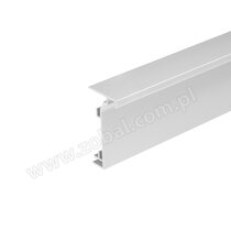 Gripless profil typ - "L" na LED pás,  L-3,5m alum.