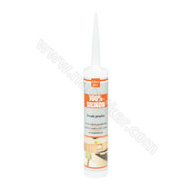 Silikon 100% 280 ml transparentný SILVER line  / Den Br.