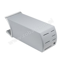 Wall sys. - Držiak na nože, sivý