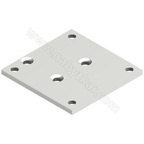 Nábytk. platnička 45x45 A/B ,hliník / Zobal