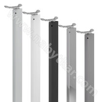 Rohová stol.noha 60x60/710/R