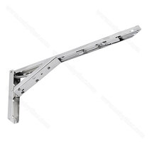 Uholník sklápací 350x135 mm, chróm / LC