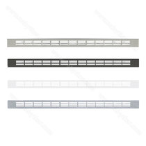 Ventilačná mriežka 23,5 x 375 mm C-0 