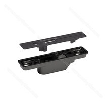 Zapustené uchytenie na dvierka pre sklopný lankový mech. KIARO EASY- antracit