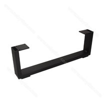 Nábytková noha NS39-120-370-L2 bez regulácie čierna / Gamet 