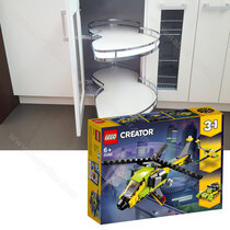 Darčekový Set 2019-V1905, Erg.kôš NUVO 2x Pravý+LEGO
