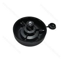 Nožička NH 17mm s rektifikáciou, čierna 