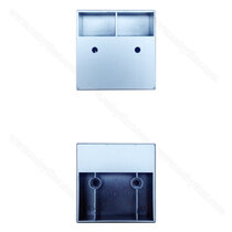 Nožička NH 20mm 60x60x20 bez regulácie, hliník