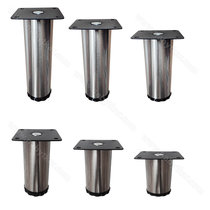 Nábytk.noha Fi42, inox  Nábytk.noha Fi42, inox