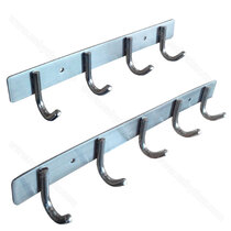 Vešiaková lišta -  U vešiaky  leštený inox / LUX