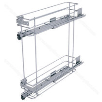 Cargo košík "20" GREEN LINE 002G, bočný ľavý-s tlmením, chróm / SIGE