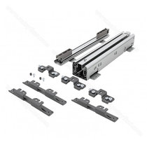 Výsuv k potrav.košu 255K, nosnosť: 120kg, pre sirku: 400mm, Antracit / SIGE