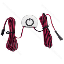 Dotykový LED vypinač max.60 W/12V pod drevotriesku, biely