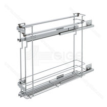 Cargo košík "15" GREEN LINE 002P, bočný-s tlmením,na utierky, chróm / SIGE