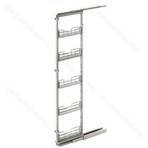 Cargo košík "15" GREEN LINE 258A, spodný-s tlmením,110x500x1880-2180 mm, chróm / SIGE