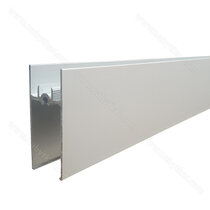 LUX Profil vodorovný-M18,  hliník