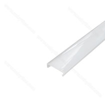 LED krycia lišta do led profilu ( vonk. a vnút.a rohový ) mliečna , 2,0m / CP