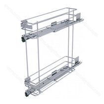 Cargo košík "15" GREEN LINE 002G, bočný-s tlmením,110x450x520 mm, chróm / SIGE