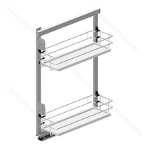 MAXIMA EVO 2  MINI 15X50-2P.,BOČNÝ, chróm - biely /Rejs