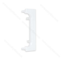 Gripless - koncovka na profil typ-"C", biela, plast