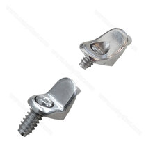 Podperka 5,0 s euroskrutkou a kolíkom, nikel