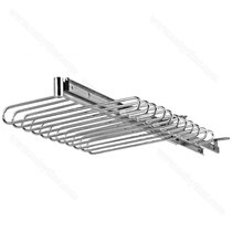 Výsuvný vešiak 11 ramenný na nohavice typ S pre širku 400mm (470x350x150 mm)