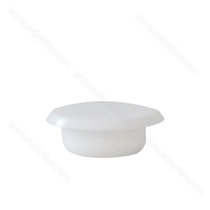 Krytka nasúvacia pre 8 mm otvor biela