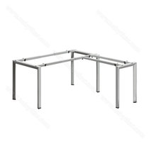 Kancelárska podnož MONA 195 rohova, biela