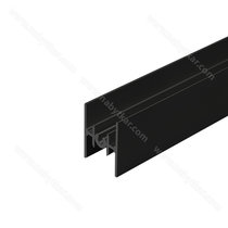 Profil prechodový RAMA, 2,0m čierna matná /Laguna