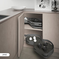 Erg.roh.kôš MATERIA 371, 2 pol. pravý 450 mm, Antracit / SIGE