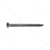 Kotviaca skrutka Turbo plochá hl.Torx 7,5 biely zinok