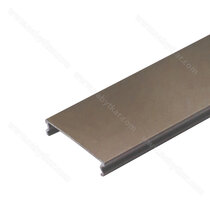 Krycia lišta do koľaje RAMA,(s drážkou) šampaň /Laguna