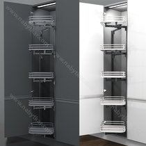 Potravinový otočný koš ASTON "50", 464x440x1760 /Iron Line Potravinový otočný koš ASTON "50", 464x440x1760 /Iron Line