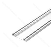 Spodná koľaj RAMA,(s drážkou) biela lesklá,  model 2021 /Laguna