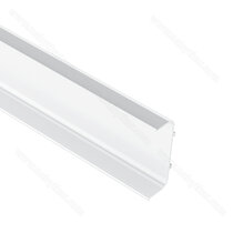 Gripless LIGHT profil typ- "C"  L-3,5m biely matný RAL 9003