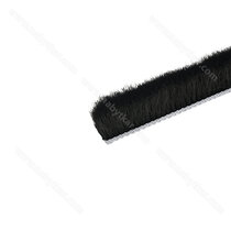 Štetina 4,8x12mm vymedzovacia - nasúvacia - bez lepu CIERNA / Laguna